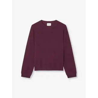 PEOPLE'S REPUBLIC OF CASHMERE WOMEN'S OVERSIZED R.  BORDEAUX