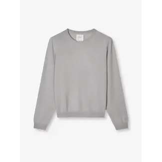PEOPLE'S REPUBLIC OF CASHMERE WOMEN'S CLASSIC ROUNDNECK DUSTY GREY