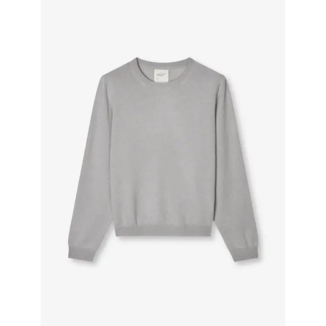 PEOPLE'S REPUBLIC OF CASHMERE WOMEN'S CLASSIC ROUNDNECK DUSTY GREY
