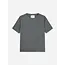 PEOPLE'S REPUBLIC OF CASHMERE WOMEN'S BLOUSE HEATHER GREY L.