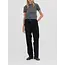 PEOPLE'S REPUBLIC OF CASHMERE WOMEN'S BLOUSE HEATHER GREY L.