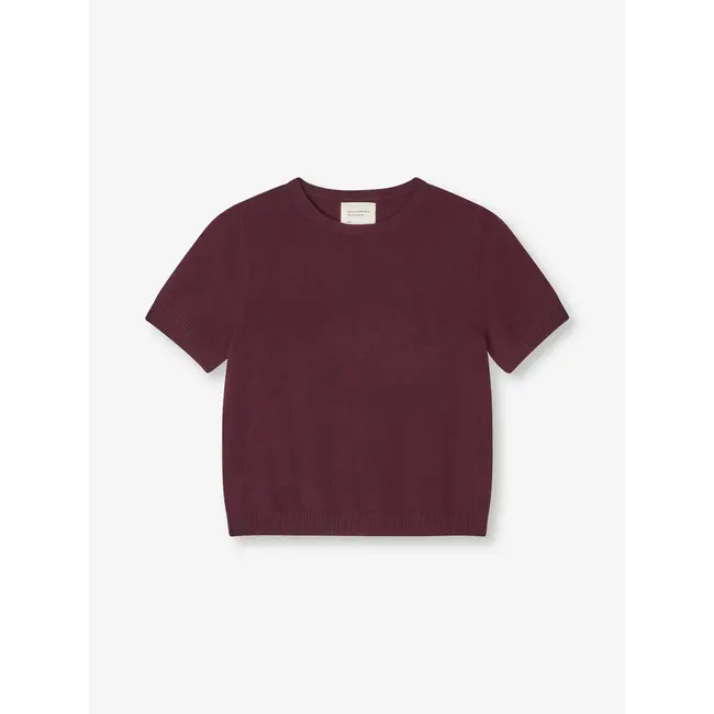 PEOPLE'S REPUBLIC OF CASHMERE WOMEN'S BLOUSE BORDEAUX