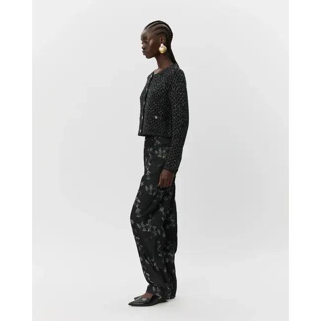 Sofie Schnoor CARNETSW CARDIGAN BLACK GLITTER