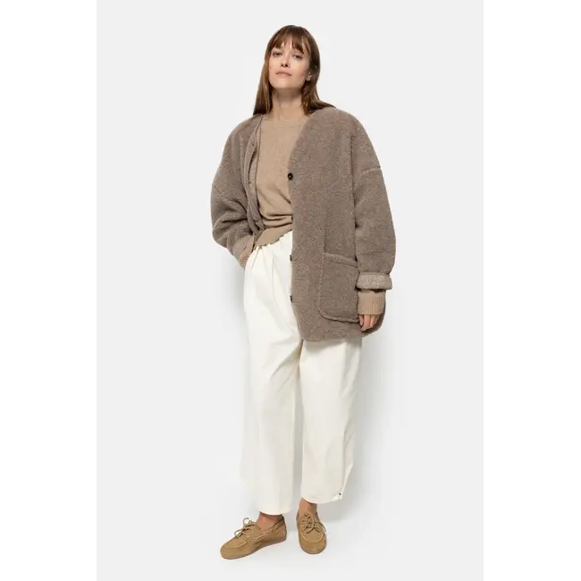 Ame antwerp HANNAH TAUPE TEDDY OVERSIZED