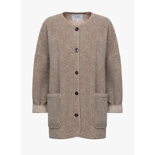 Ame antwerp HANNAH TAUPE TEDDY OVERSIZED