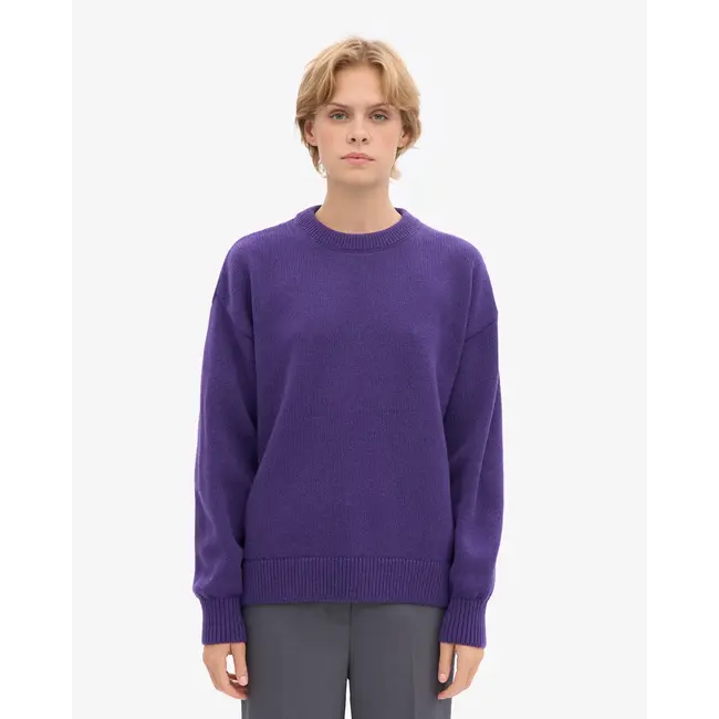 Colorful Standard OVERSIZED MERINO WOL ULTRA VIOLET