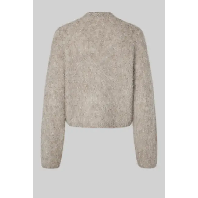 Second Female KARLA KNIT CARDIGAN PUMICE STONE