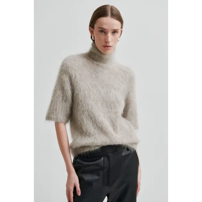 Second Female KARLA KNIT SS PUMICE STONE