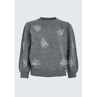 Minus LUDINE KNIT PULL CASTLEROCK MEL.