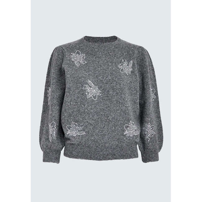 Minus LUDINE KNIT PULL CASTLEROCK MEL.