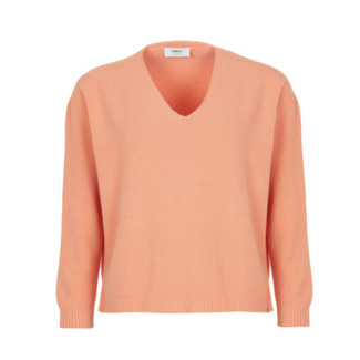 SIMPLE THE BRAND WENDY KNIT-PULL BRIGHT BLUSH