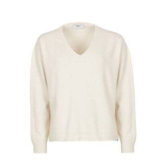 SIMPLE THE BRAND WENDY KNIT-PULL CREAM