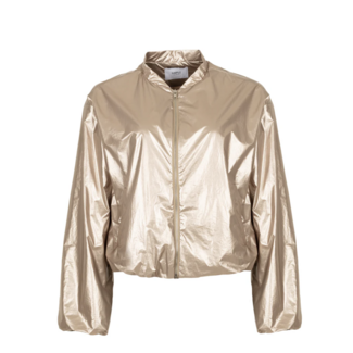 SIMPLE THE BRAND YVO BOMBER JACKET GOLDEN