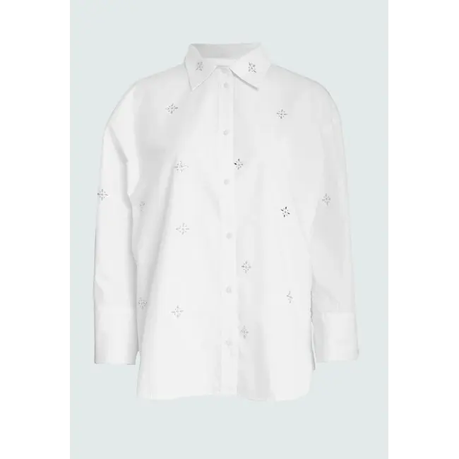 Minus LUMI SHIRT CLOUD DANCER