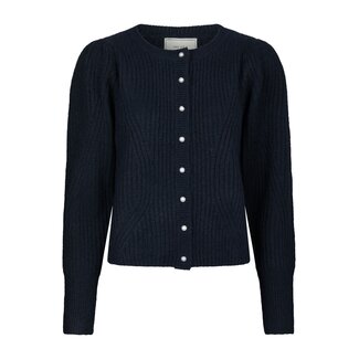 Neo Noir PULI KNIT CARDIGAN NAVY