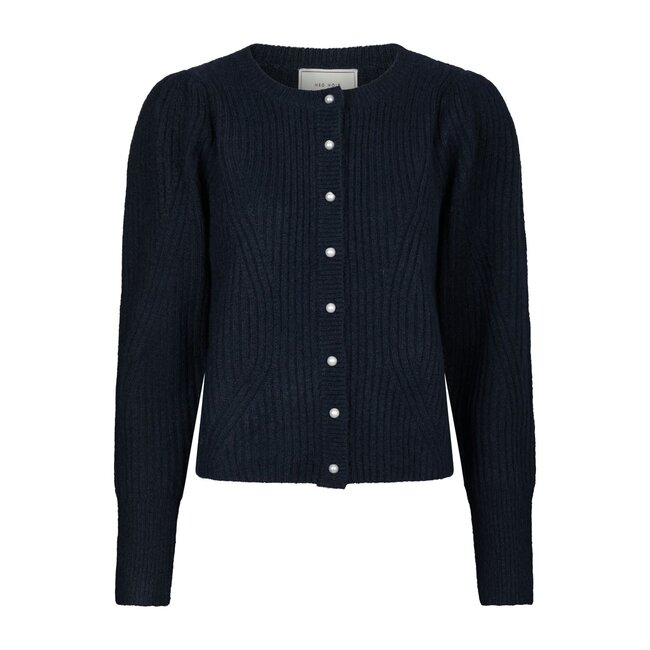 Neo Noir PULI KNIT CARDIGAN NAVY