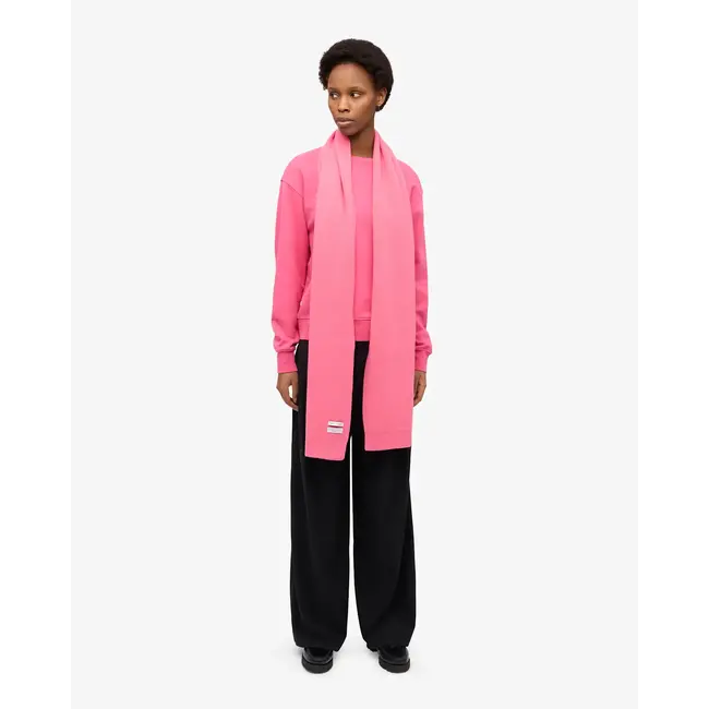 Colorful Standard MERINO WOOL SCARF BUBBLEGUM PINK