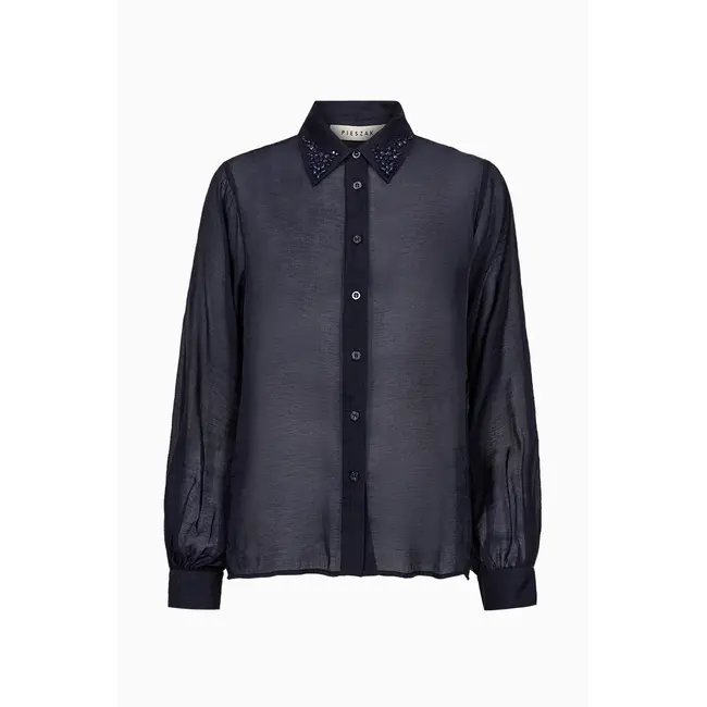 Pieszak CHRIS BEAD SHIRT MID. NAVY