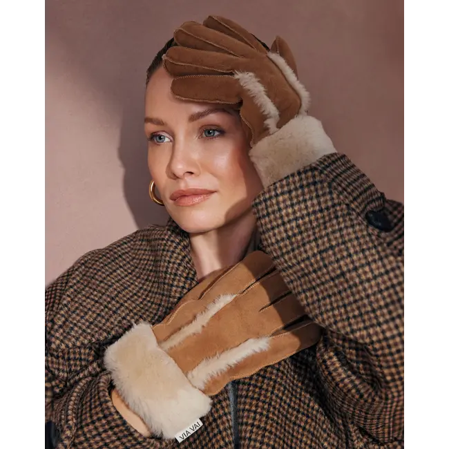 Via Vai ODILE ZAYN SUEDE COGNAC