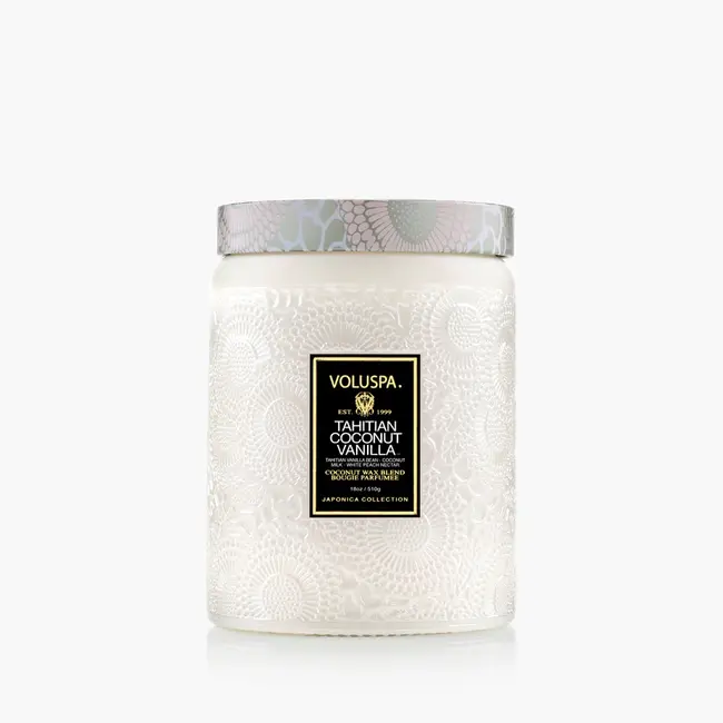 VOLUSPA TAHITIAN COCONUT JAR 180Z