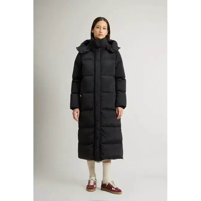 WOOLRICH KELLY LONG PARKA BLACK