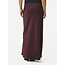 Neo Noir VICKY HEAVY SATEEN SKIRT BURGUNDY