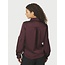 Neo Noir NAJA SATIN SHIRT BURGUNDY