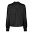 Neo Noir ROSSLYN HEAVY SATEEN BLOUSE BLACK