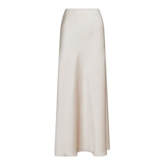 Neo Noir VICKY HEAVY SATEEN SKIRT CHAMPAGNE