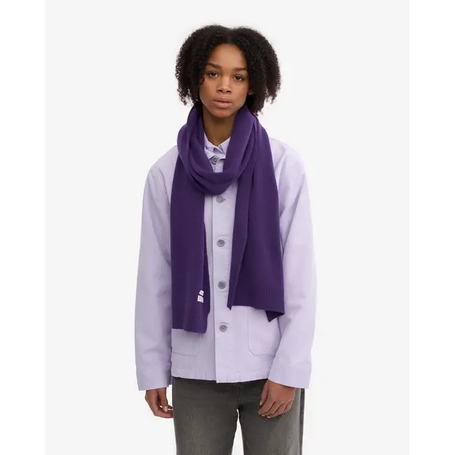Colorful Standard MERINO WOOL SCARF ULTRA VIOLET
