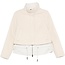 WOOLRICH TWILL WOOL JACKET MILKY CREAM