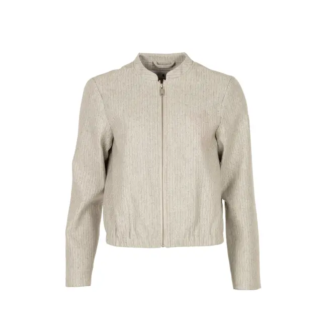 SIMPLE THE BRAND CHAI JACKET METAL MEL