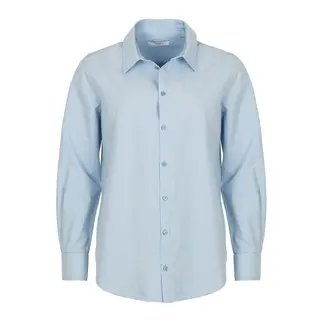 SIMPLE THE BRAND LUCIA BLOUSE SKY BLUE