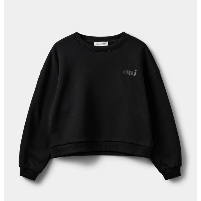 Sofie Schnoor ELINSW SWEATSHIRT BLACK