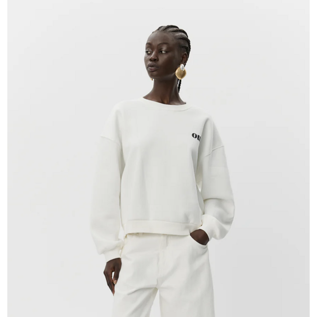 Sofie Schnoor ELINSW SWEATSHIRT OFF WHITE