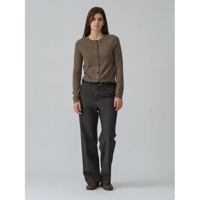 PEOPLE'S REPUBLIC OF CASHMERE WOMEN'S O-CARD. TRUFFLE