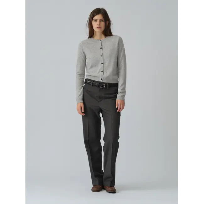 PEOPLE'S REPUBLIC OF CASHMERE WOMEN'S O-CARD. ASH GREY