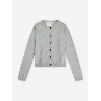 PEOPLE'S REPUBLIC OF CASHMERE WOMEN'S O-CARD. ASH GREY