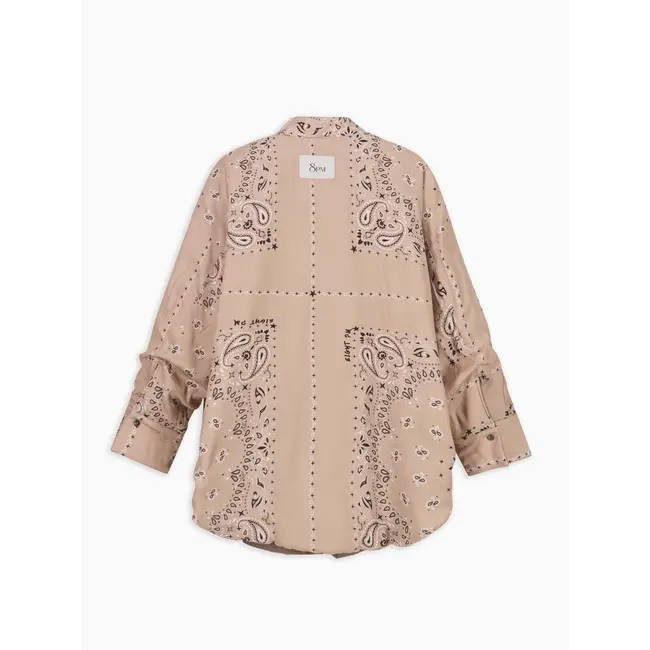 8PM MENORCA DOWN JACKET MOKA