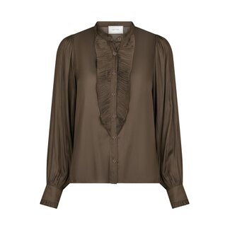 Neo Noir ZOLA BLOUSE BROWN