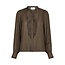 Neo Noir ZOLA BLOUSE BROWN