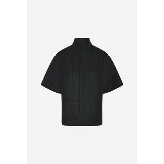 Bruuns Bazaar AZALEA CARLY WAISTCOAT DARK CHECK