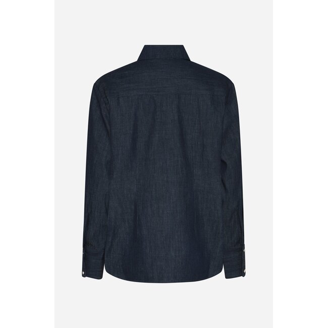 Bruuns Bazaar CHAMBRA SIWA SHIRT DENIM BLUE