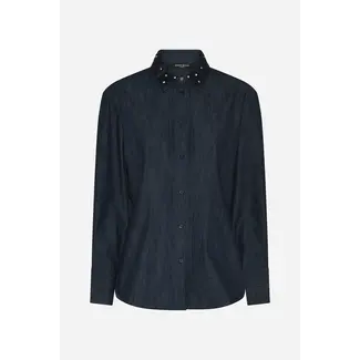 Bruuns Bazaar CHAMBRA SIWA SHIRT DENIM BLUE