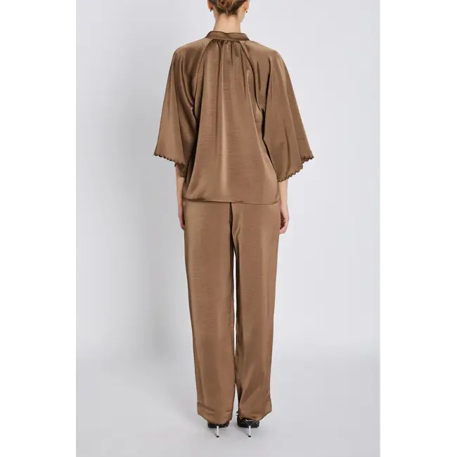 Bruuns Bazaar BECKIA BB ZALIA PANTS MOREL