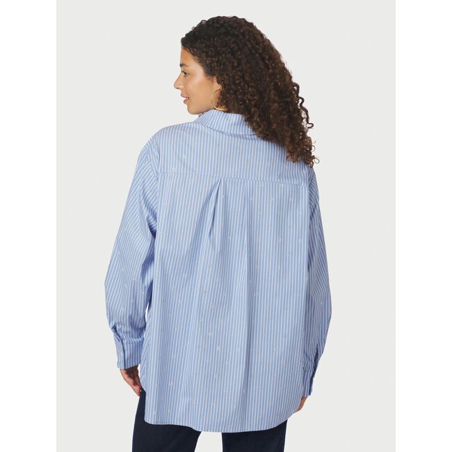 Neo Noir DALMA DECORATION SHIRT LIGHT BLUE