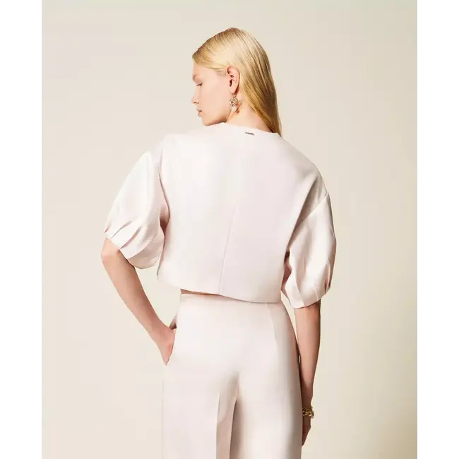 TWINSET 261TP2410 JACKET SABBIA ROSA