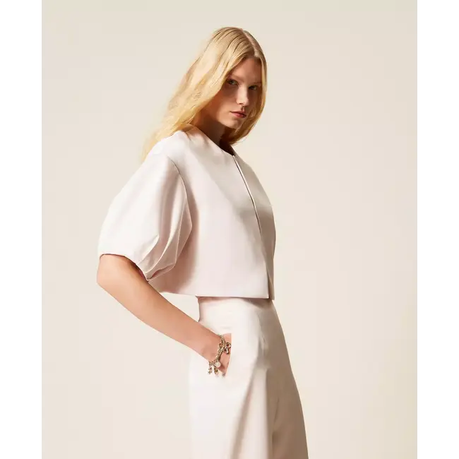 TWINSET 261TP2410 JACKET SABBIA ROSA