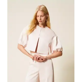 TWINSET 261TP2410 JACKET SABBIA ROSA