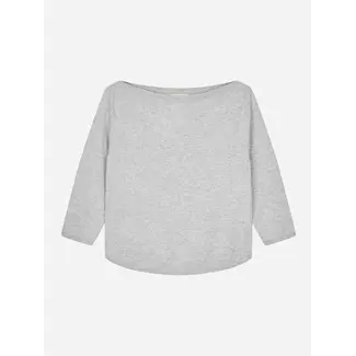 PEOPLE'S REPUBLIC OF CASHMERE WOMEN'S BOAT NECK ASH GREY